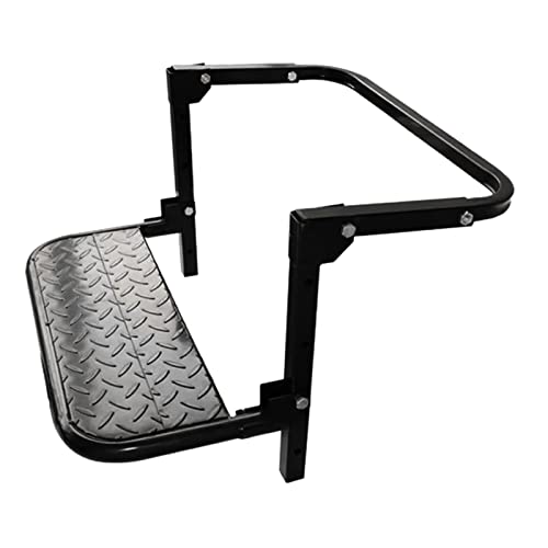 Ronyme Degrau dobrável montado em roda, grande capacidade de peso, estável, antiderrapante, caminhão