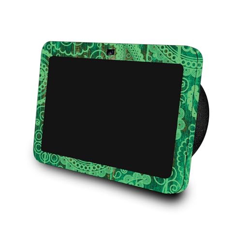Image of Skin Compatible with Amazon Echo Show 8 (3rd Gen, 2023) - Vintage Paisley - Premium 3M Vinyl Protective Wrap Decal Cover - Easy to Apply | Crafted in The USA by MightySkins
