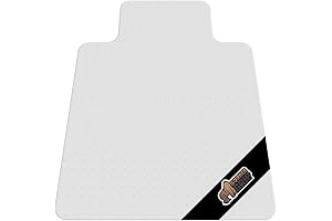 Gorilla Grip Chair Mat: Supreme Floor Care for Medium Pile Carpets to Prevent Office Divots