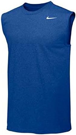 Nike Mens Legend Dri Fit Sleeveless T Shirt (Large, Royal)