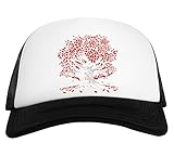 Einstellbarer Druckknopf Winterfell Weirwood Weiß Schwarz Unisex Baseball Cap White Black Unisex