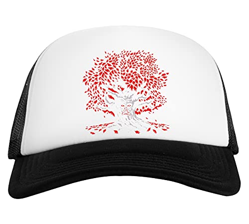 Invernalia raraleña Gorra De Béisbol Unisex Blanca Negra White Black Baseball Cap Unisex