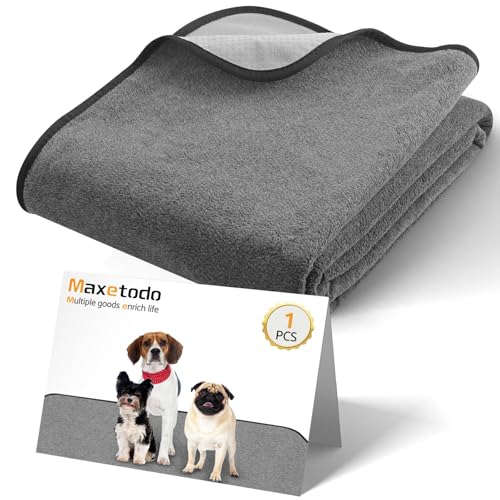 Maxetodo Traverse Lavabili per Cani da 182 x 182cm, Tappetini Assorbenti Riutilizzabili, Antiscivolo, Tappeti per Addestramento Cuccioli, per Cani, Gatti e Animali Domestici Incontinui
