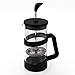3 Cup Cafetiere Coffee Press, RAINBEAN French Press Maker for Filter Coffee, Loose Tea and Milk Froth, with Triple Stainless Steel Filter, Heat Resistant Borosilicate Glass, 0.35 L / 12 oz