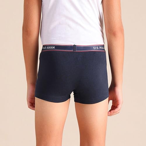 Image of U.S. Polo ASSN. Boy's Cotton Casual Style Trunks (Pack of 2)