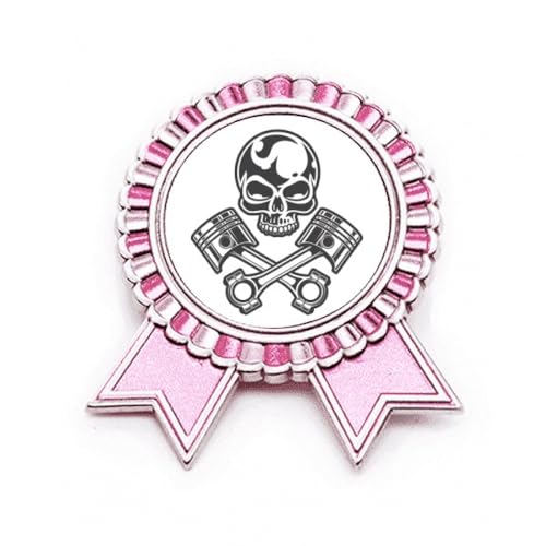 Broche rose motif lunettes de moto pour afficher un style biker unique