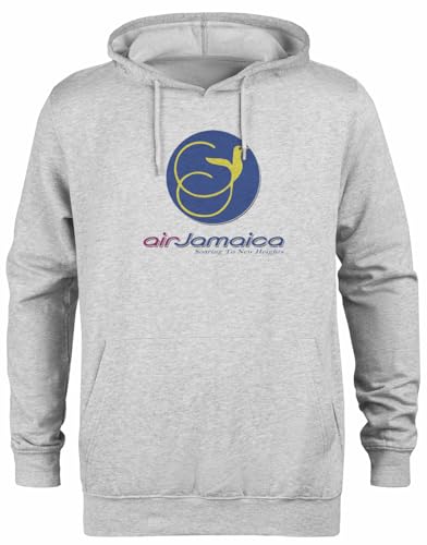 Sweat à capuche Air Jamaica pull gris streetwear et vêtement détente unisexe