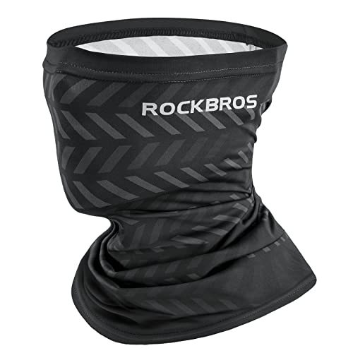 ROCKBROS Scaldacollo Estivo Anti-UV, Sottocasco Protezione UPF 50+ Multifunzionale, Traspirante Asciugatura Rapida, Uomo Donna, Taglia Unica, per Ciclismo Moto Lavoro Pesca, Colore Gradiente