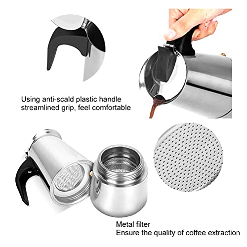 Cafetera Moka con capacidad 450 mL miniatura 5