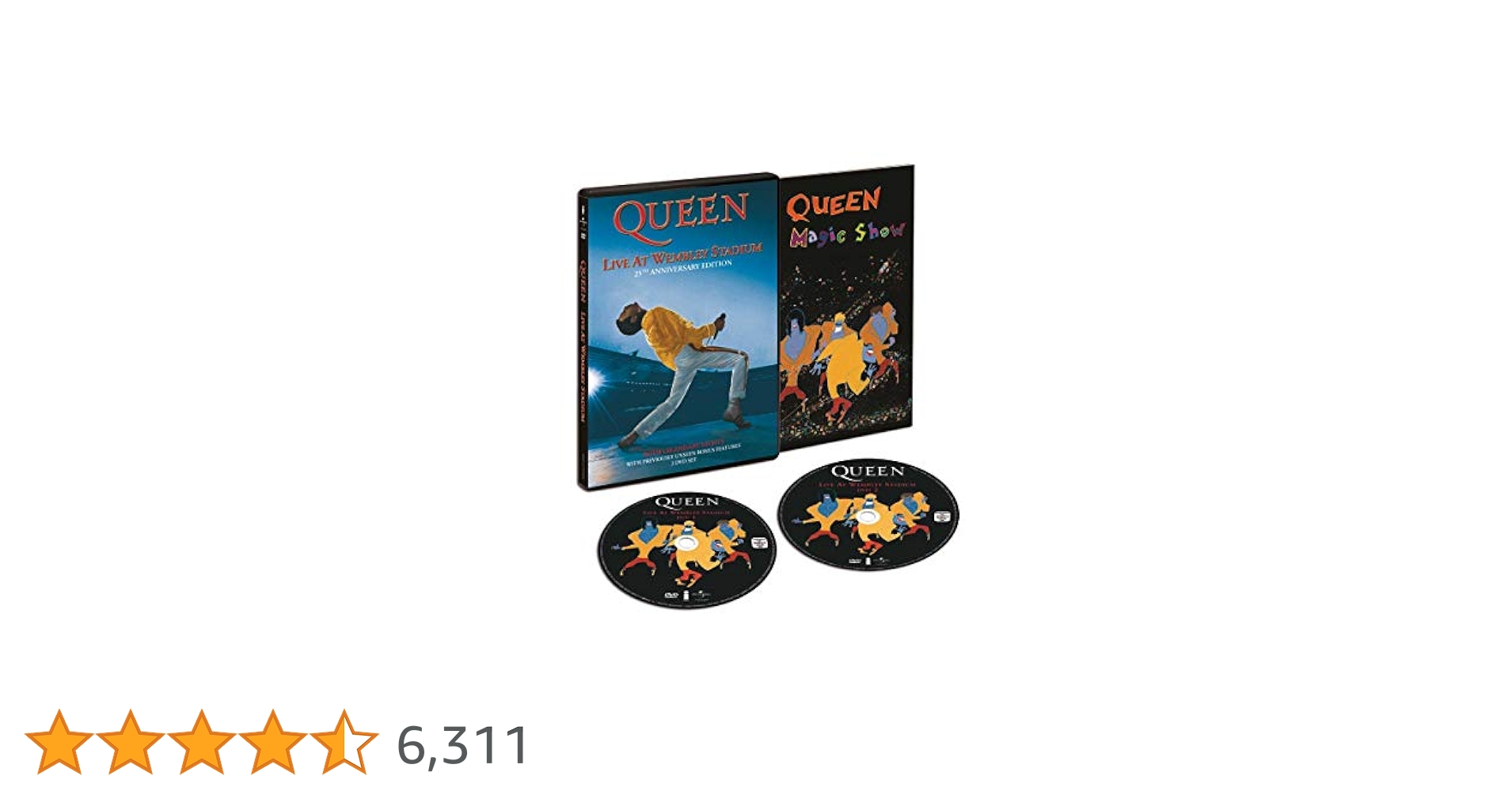 QUEEN Live At Wembley Stadium』25周年ボックス QUEEN Live At Wembley Stadium』25周年ボックス Queen