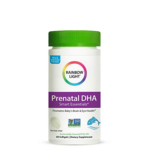Rainbow Light - Prenatal Dha Smart Essentials, Omega-3 Fatty Acids- 60 Softgels
