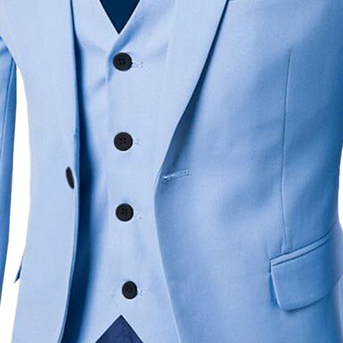 Men's Solid Color Business Party Sport Coat Formal Wedding Groom Suit Casual Notch Lapel Daily Blazers4