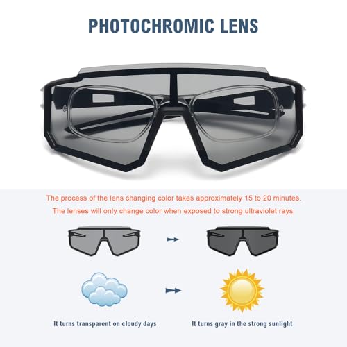 image for STORYCOAST Polarized Sports Sunglasses for Men Women,Bike Glasses Driv