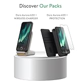 Doro - Aurora A30 Smartphone - Senior Mobile Phone - Easy to Use - Assistance Button with GPS Location - Hearing Aid Compatible - Wireless Charging Stand Included - Graphite - Image 5