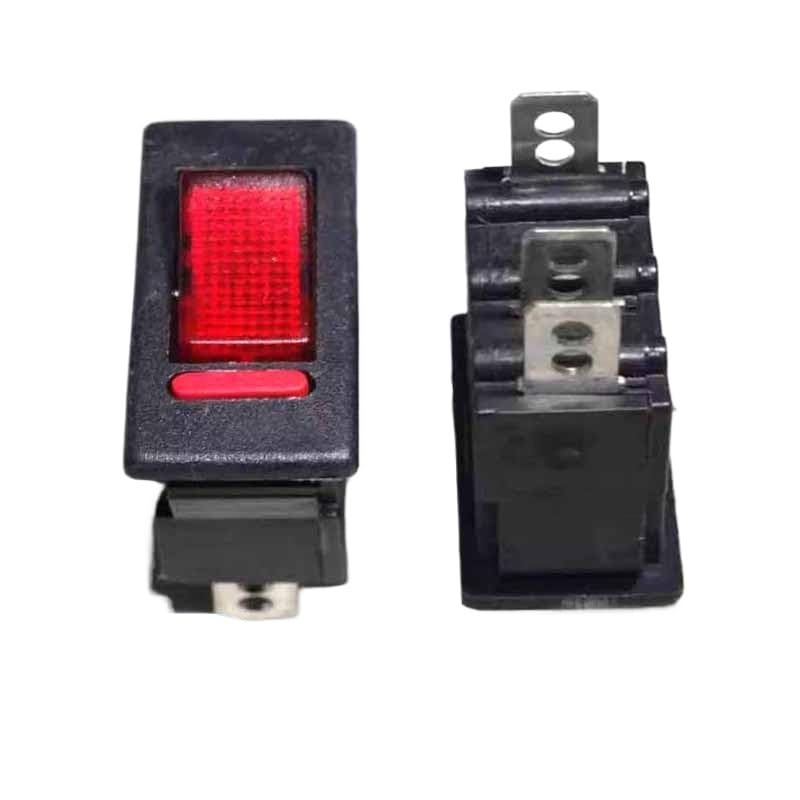 5pc SB11 Overload Protection 3-pin Boat-Shaped Switch, Toggle Switch Power Switch 15A125V