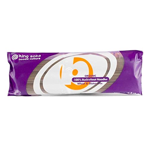 King Soba | 100% alforfón fideos | 8 x 250 g (Reino Unido)