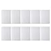 EXCEART 10 Fogli Puzzle a Sublimazione in Bianco Puzzle A4 Puzzle con Stampa a Trasferimento Termico Puzzle Fai da Te Vuoto per Bambini Studenti Staminali Giocattoli Educativi Bianchi