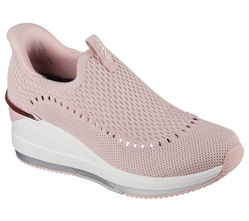 Skechers Women's The Triple Wedge-Clariti Hands Free Slip-ins Sneaker