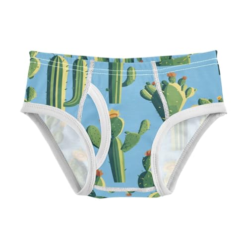 KLL Cactus Many Illusion Hawaiian Boys Toddler Comfort Underwear Cute Children Panties