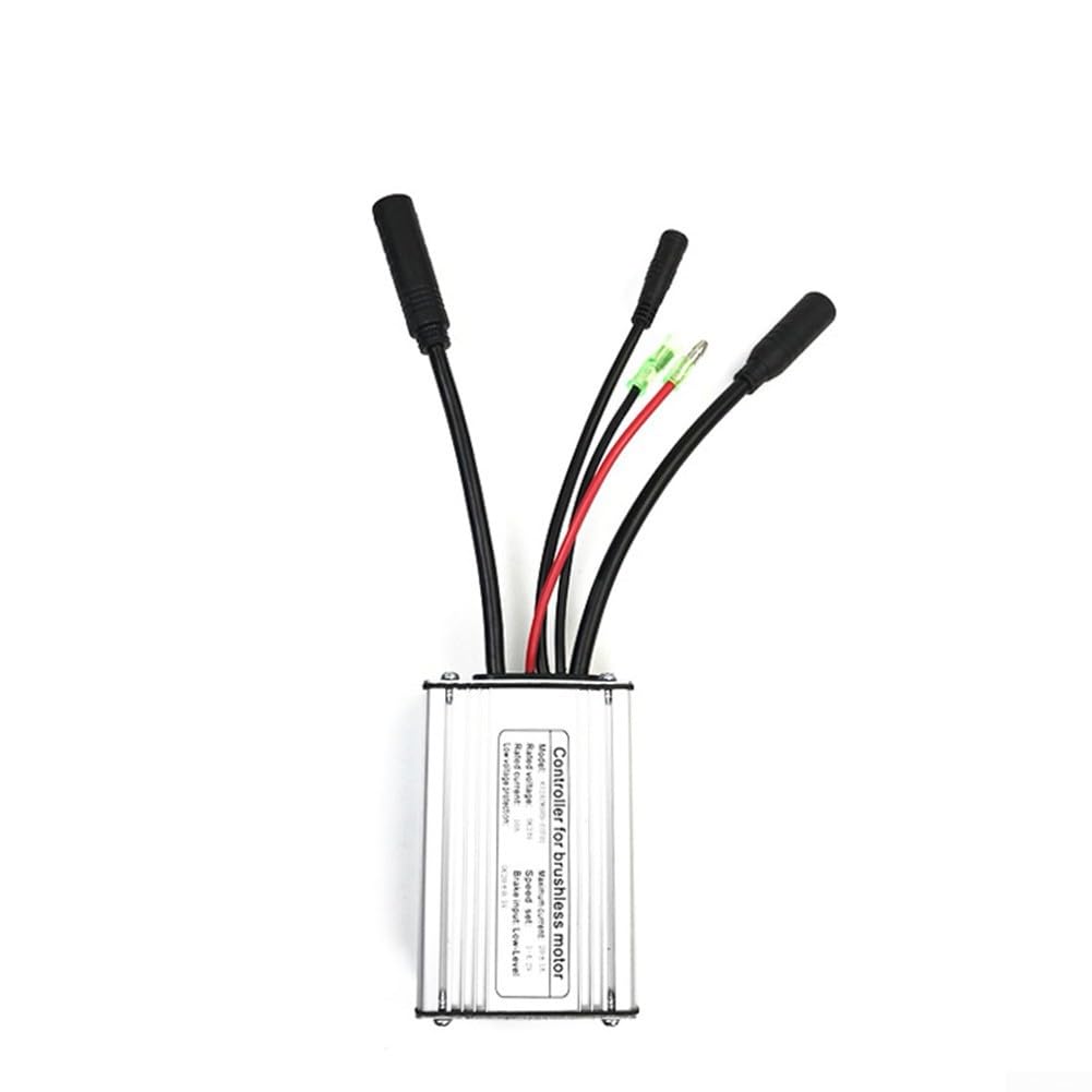 Controller Per Bici Elettrica 36V/48V 25A – Motore Brushless 9 Tubi Con Doppio Cavo Luce, Compatibile Kunteng