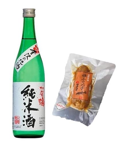 「加賀鶴」純米酒 上撰720ml×1本 「油与商店」ふぐの子ぬか漬け80g×1p 詰め合せセット