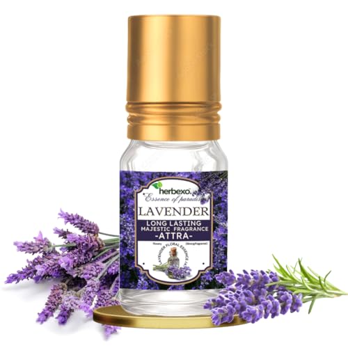 Image of Lavender Attar & Rose Attar Combo | Pure Natural Ittar /Itra | Long Lasting Perfume Oils | Alcohol-Free | 6ml x 2 Roll-On Bottles for Men & Women