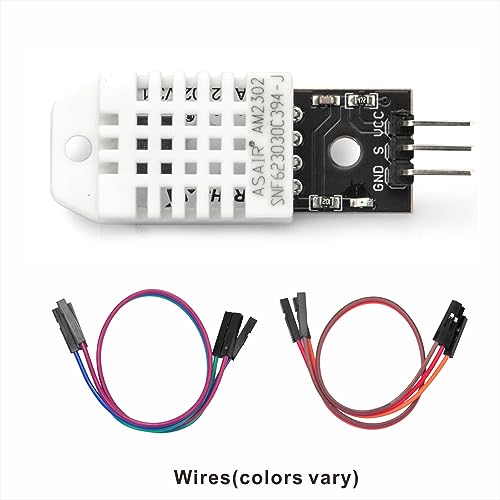 2pcs DHT22/AM2302 Digital Humidity and Temperature Sensor Module for Arduino Raspberry Pi, Temp Humidity Gauge Monitor Electronic Practice DIY Replace SHT11 SHT15 - Image 4