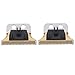 TorSor 2 Pack Vintage T9 Hair Clipper Blades Replacement for 28mm Height T-Blade 40mm Wide Electric Trimmer Haircut T-9 Head Razor Shaver Cutter Outliner Edger Detailer Repair Parts