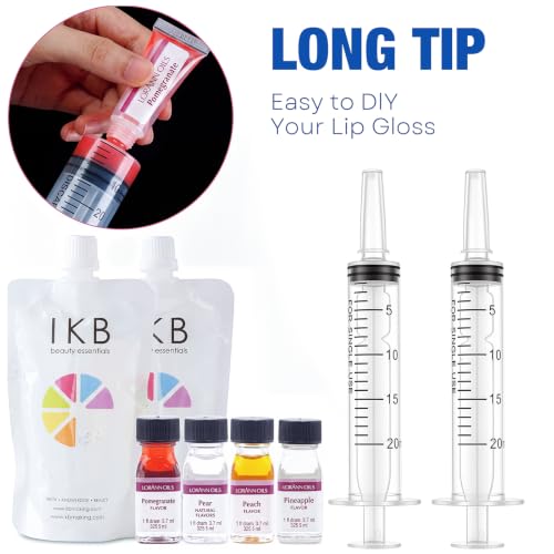 Image of TrelaCo 8 Pack 20ml Syringes Without Needle with Caps, Plus 8 Pack 3ml Plastic Transfer Droppers Pipettes, Liquid Measuring Dispenser for Pet Feeding Oral Colostrum Student Lab Medicine DIY