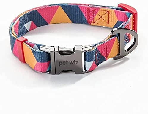 Collier et laisse pour chien à motif géométrique - Coffret cadeau (petit - collier uniquement) Cover