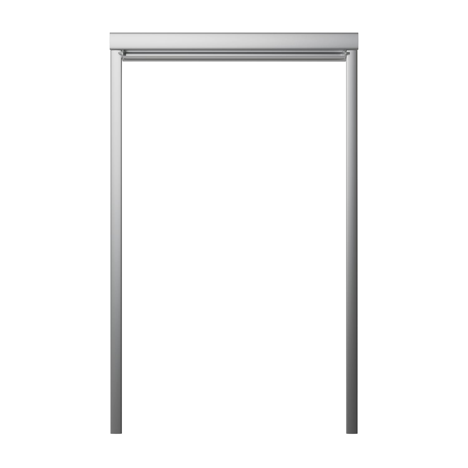 Tenda oscurante senza fori compatibile con VELUX PK06, Grigio | Installazione senza fori, posizioni aperte/chiuse