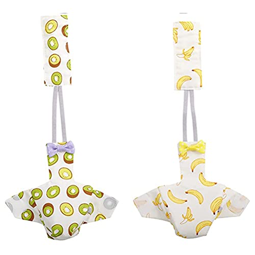 iplusmile Vogel Accessoire 2 Stks Mooie Vogel Luiers Ademend Papegaai Luier Huisdier Vliegende Kleding Benodigdheden - Afbeelding 7