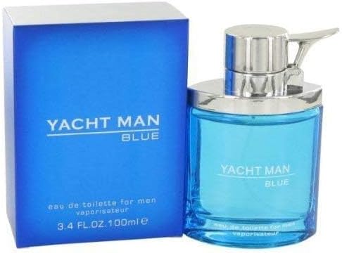 Myrurgia Yacht Man Blue Eau De Toilette Spray 3.4 oz for Men (Pack of 2) - 1