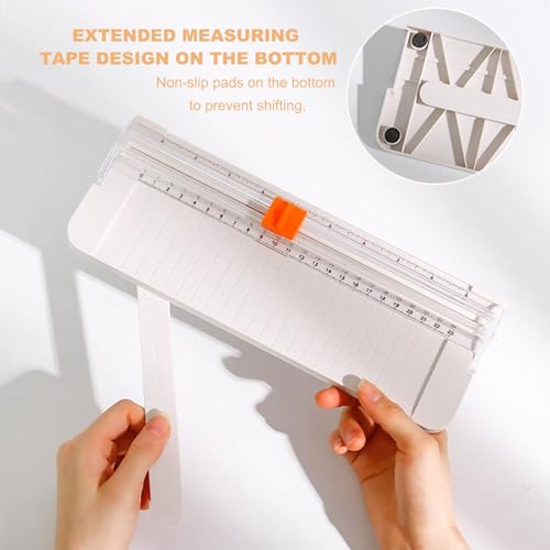 KASESSS Guillotine, Paper Cutter, Guillotine Paper Cutter A4, Portable Paper Trimmer - Image 3
