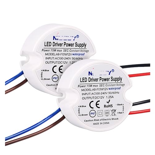 Transformateur d'éclairage 12V IP67 pour stopper les pannes de lumière extérieure