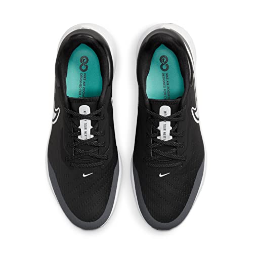 Nike Air Zoom Infinity Tour Next% DC5221-015 Black-Iron Grey-Dynamic Turquoise-White Men's Golf Shoes 9.5 US3