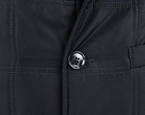 Chaqueta de plumón de hombre para el frío diario con chaleco interior de invierno 4