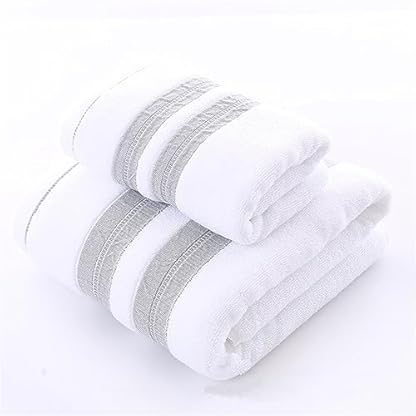 ROLTIN Herren- und Damen-Handtuch-Set, großes Baumwoll-Badetuch, Dickes Handtuch, Familie, Badezimmer, Hotel, Erwachsene – Bild 4
