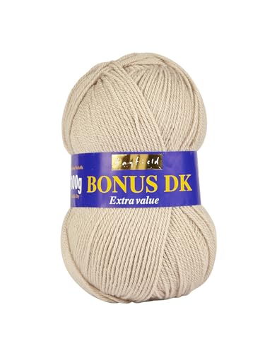 Hayfield Bonus DK, filato doppio per maglieria, Moon (561), 100 g di Sirdar