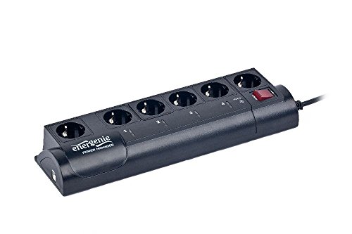 Preisvergleich Produktbild EnerGenie EG-PM2, programmierbare 6-fach Steckdosenleiste, USB Schnittstelle
