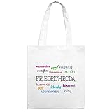 friedrichroda hotel tanzbuche Material:100% Baumwolle Jutebeutel mit Stadtnamen Friedrichroda - Motiv Positive Eigenschaften - Farbe weiß – Stoffbeutel, Jutesack, Hipster, Beutel