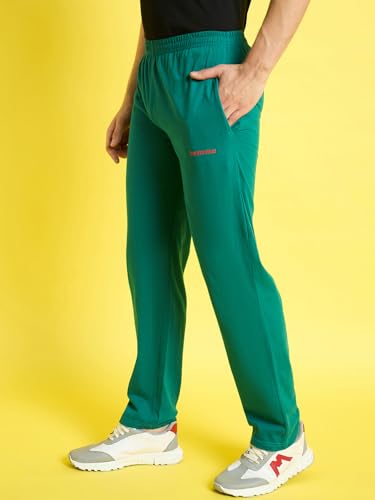 Image of bearbrother Men's Regular Fit Solid Trackpants