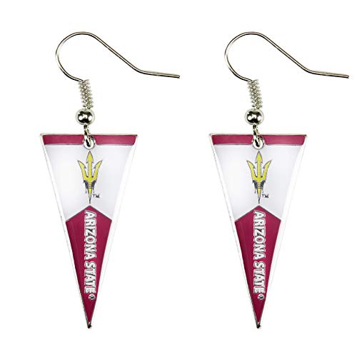 Aminco NCAA Arizona State Sun Devils Pennant Earrings
