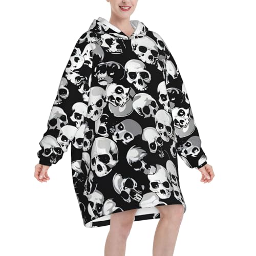 Couverture à capuche portable pour vos soirées cocooning et journées canapé