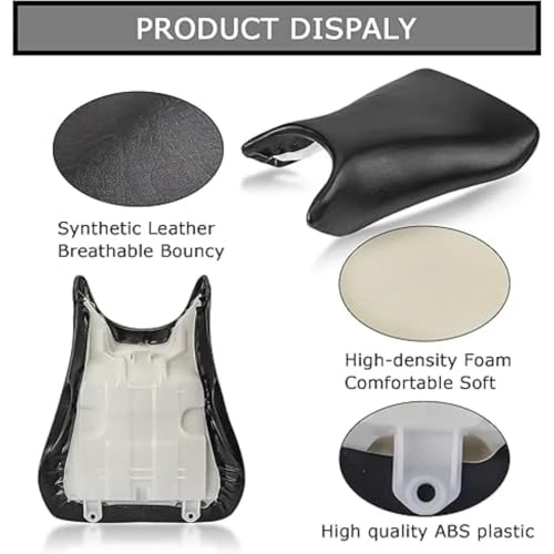 Asiento acolchado de motocicleta para conductor de Yamaha R6 con espuma de alta densidad 3