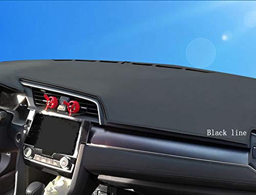 Chaoben 1Pcs Non-Slip Leather Dash Covers Dashboard Cover Dash Mat Dashboard Mat Dash Carpet Black For Nissan Murano 2015 2016 2017 2018 2019 2020 2021 2022 2023 #TOP1