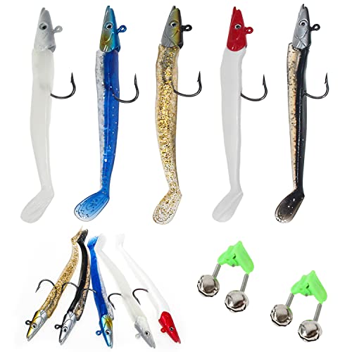 Esche Artificiali Morbido Silicone Esche da Pesca