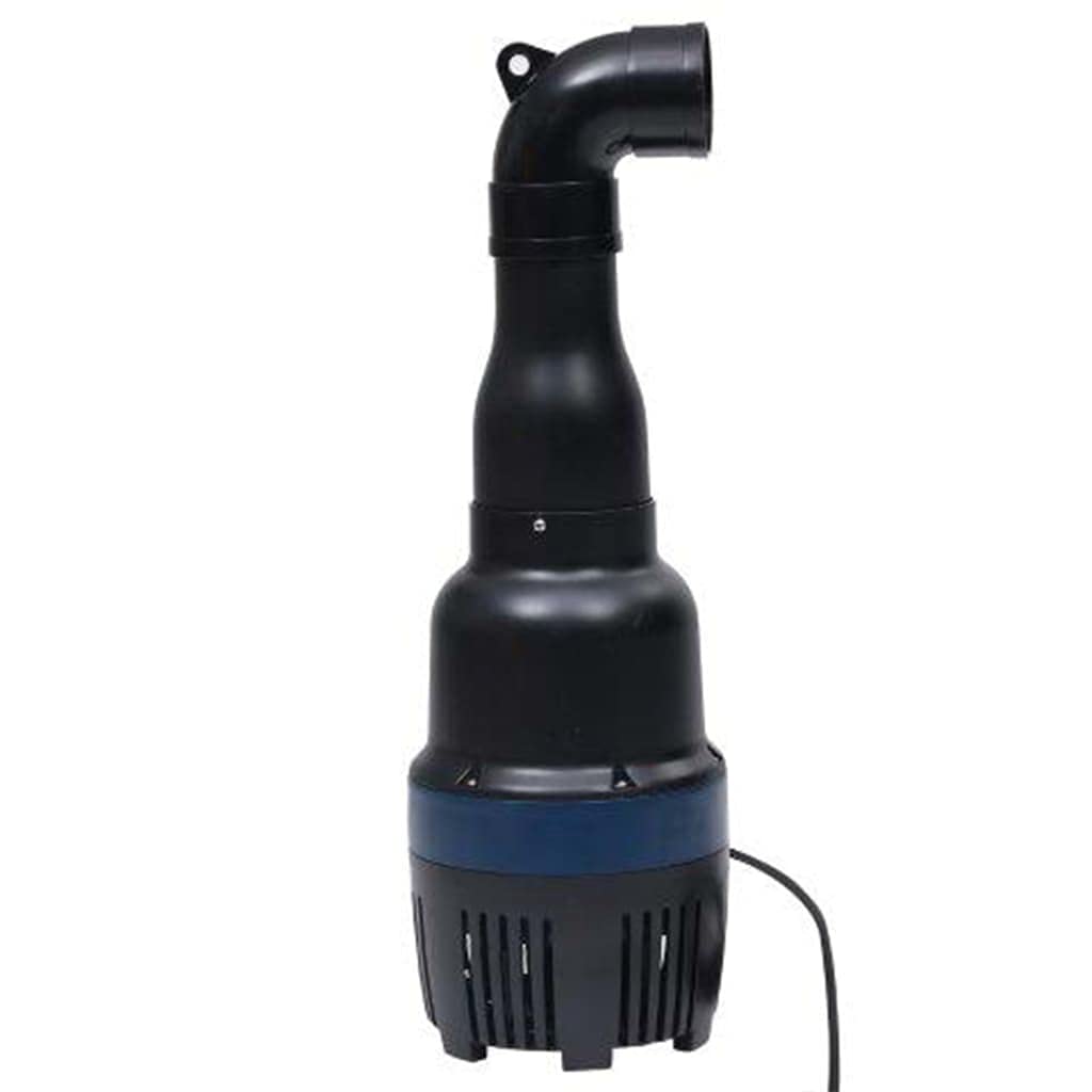 Pompa per laghetto, 16000 l, h 75 W, 230 V, 50 Hz, diametro 75 mm, attacco per tubo flessibile, sporco fino a 6 mm, pompa di circolazione dell'acqua per laghetto da giardino