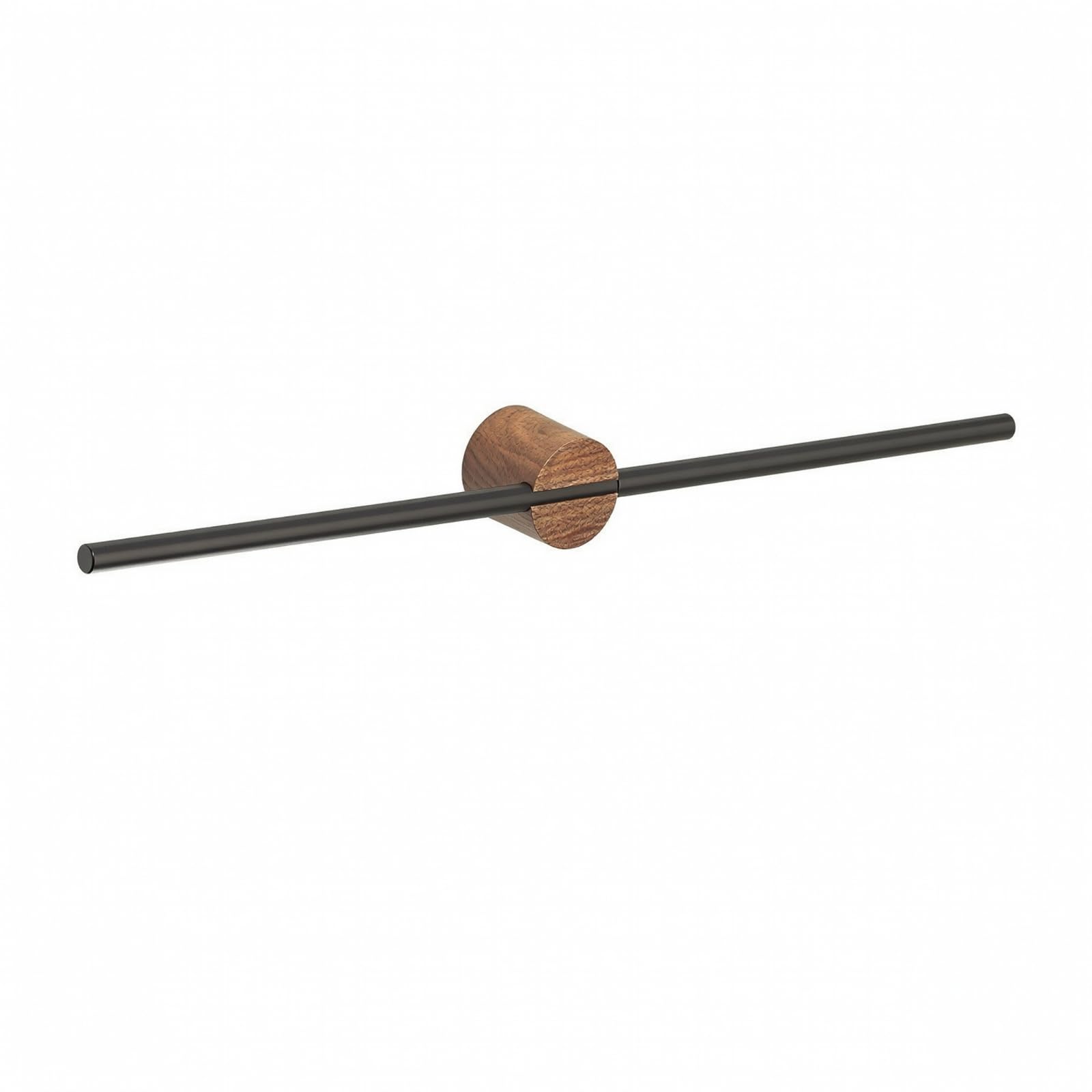 Toallero sin Taladro Negro, 60CM