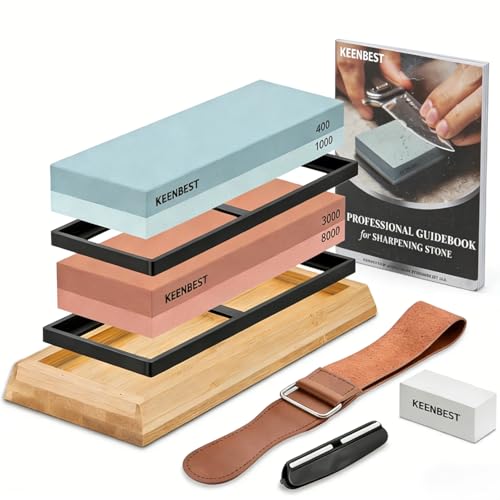 KEENBEST Actual Grit Premium Material Whetstone...